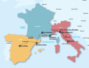 Mediterranean Highlights (Winter - Start Rome)