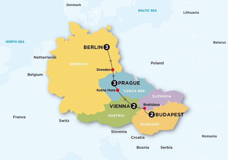 Berlin to Budapest